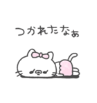 ぽわぽわにゃんこ（個別スタンプ：18）