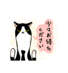 丁寧なねこさん（個別スタンプ：9）