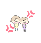 仲良しふたごちゃん（個別スタンプ：8）