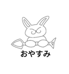かわいいええやんうさぎ（個別スタンプ：9）