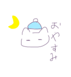 ふつうのねこスタンプ（個別スタンプ：4）