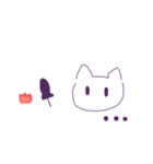 ふつうのねこスタンプ（個別スタンプ：18）