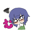 ふわふわくんと猫っぽいさん（個別スタンプ：12）