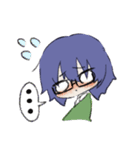 ふわふわくんと猫っぽいさん（個別スタンプ：13）