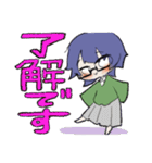 ふわふわくんと猫っぽいさん（個別スタンプ：14）