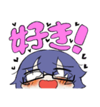 ふわふわくんと猫っぽいさん（個別スタンプ：18）