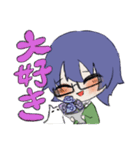 ふわふわくんと猫っぽいさん（個別スタンプ：19）