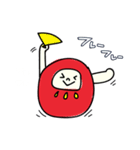 えへへなだるまちゃん（個別スタンプ：4）