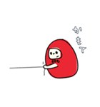 えへへなだるまちゃん（個別スタンプ：5）