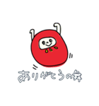 えへへなだるまちゃん（個別スタンプ：30）