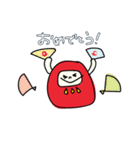 えへへなだるまちゃん（個別スタンプ：37）