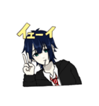 依存系女の子+α（個別スタンプ：17）