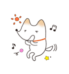 しろいぬハルちゃんスタンプ（個別スタンプ：4）
