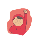 パーカー系だらだらモンスター・だちゃん（個別スタンプ：7）