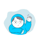 パーカー系だらだらモンスター・だちゃん（個別スタンプ：9）