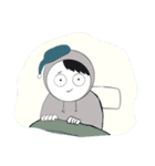 パーカー系だらだらモンスター・だちゃん（個別スタンプ：11）