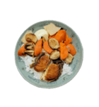 食品シリーズ : おじいちゃんの料理（個別スタンプ：3）