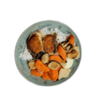 食品シリーズ : おじいちゃんの料理（個別スタンプ：8）