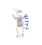 ブルブル兄妹（ブル馬ブル美）と仲間たち♡（個別スタンプ：3）
