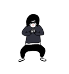 おかっぱ女子の日常。（個別スタンプ：21）