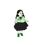 ひとみちゃん家族（個別スタンプ：8）