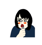 ひとみちゃん家族（個別スタンプ：13）