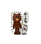 BROWN FRIENDS×しのっちの讃岐弁スタンプ（個別スタンプ：23）