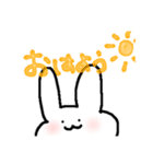 そろそろ会いたいうさぎ（個別スタンプ：22）