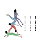 運動中な人（個別スタンプ：8）