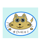 ちょっとわがままな野良猫（個別スタンプ：10）