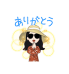 セレブな女性（個別スタンプ：2）