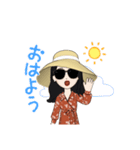 セレブな女性（個別スタンプ：5）