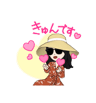 セレブな女性（個別スタンプ：6）