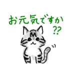 サバトラ子キジトラ子（個別スタンプ：21）