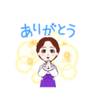 和風女子2（個別スタンプ：1）