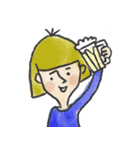 文字なしスタンプ！使い方自由♪♪（個別スタンプ：8）