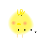 ひよこ シンプルスタンプ（個別スタンプ：17）