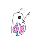 ミジンコイラスト（個別スタンプ：1）