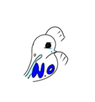 ミジンコイラスト（個別スタンプ：3）