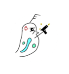 ミジンコイラスト（個別スタンプ：8）