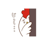 つかえるニワトリ2（個別スタンプ：4）