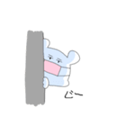 目で語るくま（個別スタンプ：12）