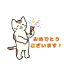 いろいろねこの日常スタンプ（個別スタンプ：21）