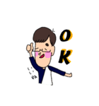 おもながクン（個別スタンプ：3）