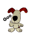 犬の10くん シンプルスタンプ（個別スタンプ：2）