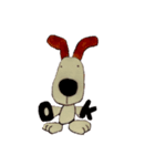 犬の10くん シンプルスタンプ（個別スタンプ：3）