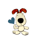 犬の10くん シンプルスタンプ（個別スタンプ：4）