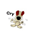 犬の10くん シンプルスタンプ（個別スタンプ：8）