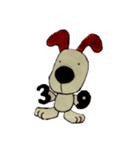 犬の10くん シンプルスタンプ（個別スタンプ：11）