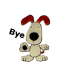 犬の10くん シンプルスタンプ（個別スタンプ：15）